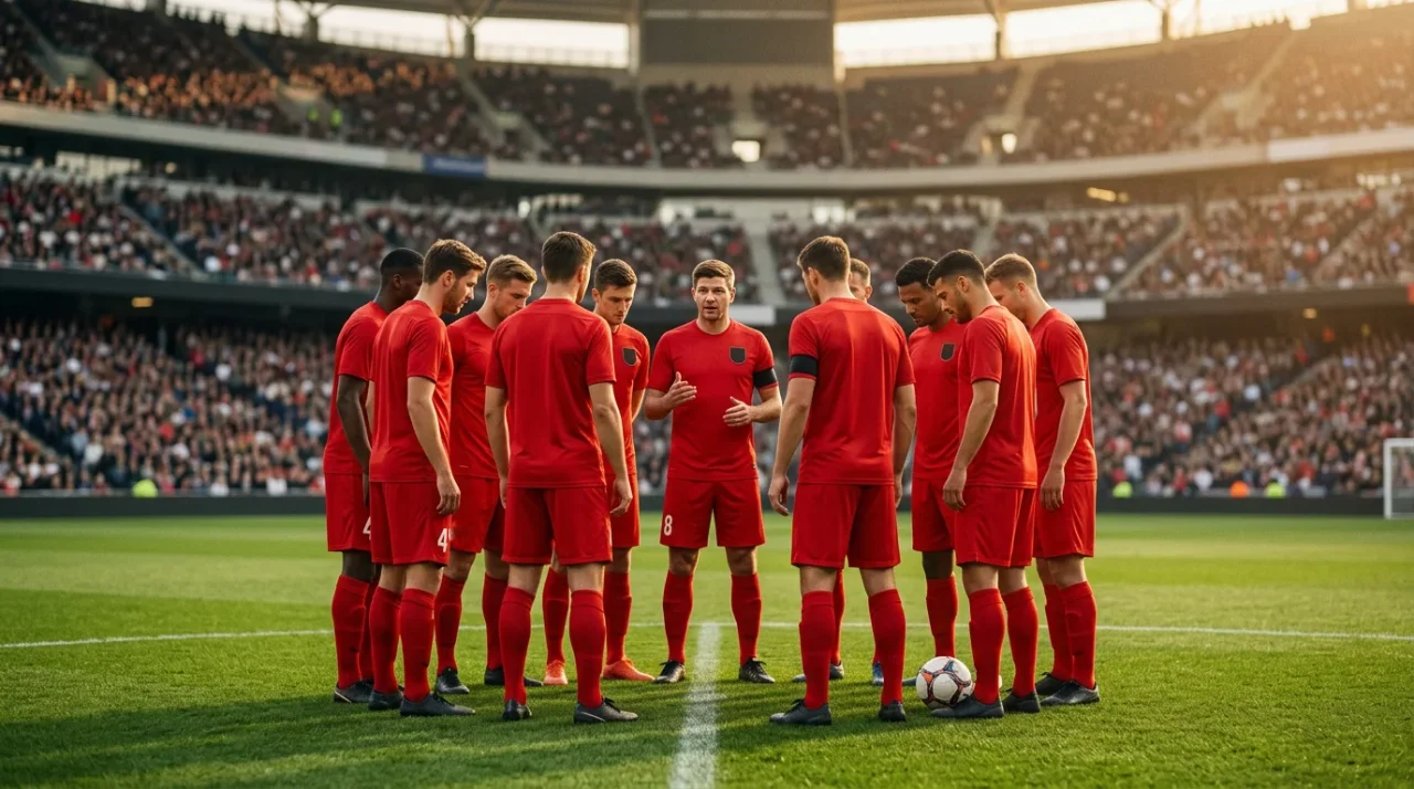 Spieler der Schweizer Nationalmannschaft beim Aufwärmen vor einem WM-Qualifikationsspiel