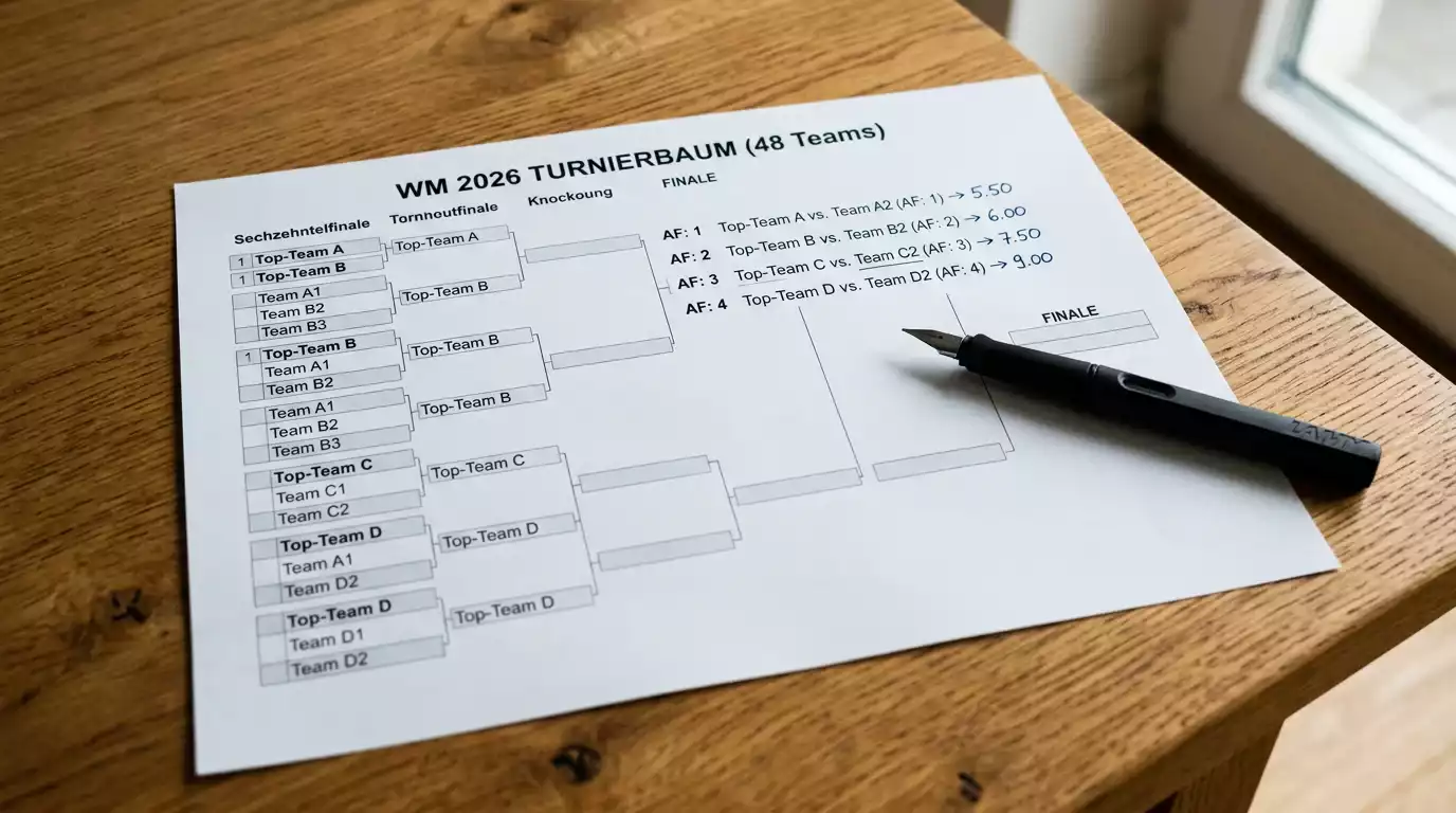 Quotenvergleich der Top-Favoriten auf den Weltmeister-Titel 2026 mit Schweizer Marktdaten